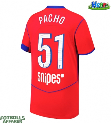 Paris Saint-Germain Willian Pacho #51 Tredje Tröja 2025-26 Kortärmad